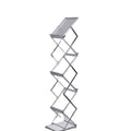 A3 A4 Acrylic Foldable Literature Display Stand Metal Catalog Holder With Oxford Bag Hard Case for Shelf Application