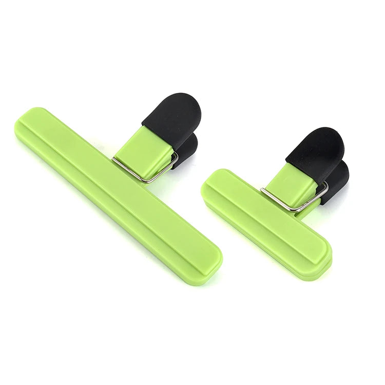 Kitchen Food Clips Refrigerator Food Storage Packages Large Chip Bag Clips Assorted Color Food Bag Clips Plastic