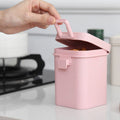 Hot Sale Food Grade Plastic Eco-friendly Wheat Straw School Outdoor Office Beverage Juice Box Lid Soup Container
