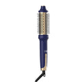 Mesky Manufacturer Thermal Ceramic Glaze Coating Barrel Fast Heater Styling Comb LCD Display Hair Curler and Straightener Brush