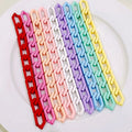 Colorful Touch Paint Chain Buckle Plastic Jewelry Bag Mobile Phone Accessories Shoe Necklace Material
