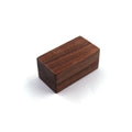 Black Walnut Solid Wood Handmade Jewelry Box Jewelry Ring Box