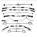 Wholesale Squat Rack Accessories Home Gym Fitness Cable Handle Press Down Bar Smith Machine Accessories