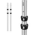 3 Piece 6m Adjustable Upright Aluminium Pipe Drape Stand for Wedding Events Stage Backdrop Decoration Balloon Flower Wall Stand
