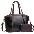 2022 New Bags Foreign Trade Models Stitching Design Shoulder Bag Large Capacity Mother and Child Bag Handbag Sets