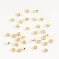 African Beads Jewelry Set Modern Tribal Beaded Necklace Jewelry Brass 18K Gold Plated Diy Bead Pendant