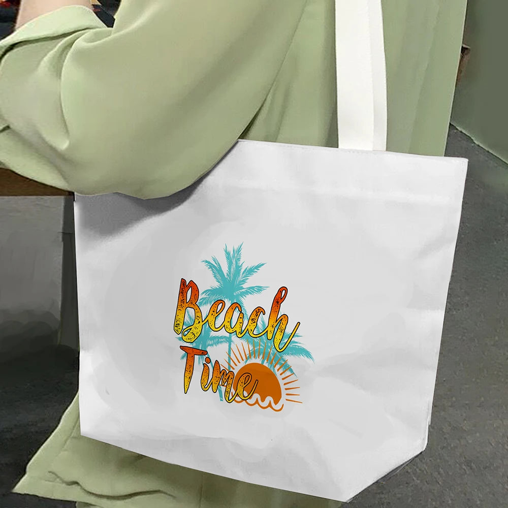 Customized Cartoon Character the Tote Bag Sustainable Aesthetic Reusable Grocery Tote Bag for Kids