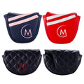Custom MLG Golf Putter Cover High Quality Thick Leather Golf Putter Headcover Durable for Mallet Putter