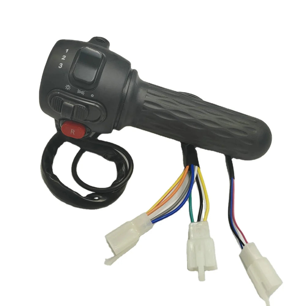 Electric Vehicle Seat Switch Small Turtle King Integrated Disc Drum Brake Horn Headlight Steering Reverse Dimming Assembly
