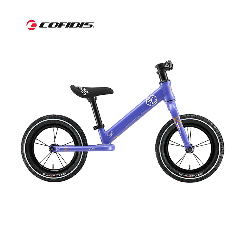 Harbin Knight C12 Gypsy Co-branded Aluminum Alloy Kids Push 12 Inch Single Speed Racing Balance Bike Disc Brake Soft-tail Frame
