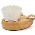 Ultra Fine Soft Bristle Facial Cleansing Brush Wooden Handle Deep Pore Cleansing Exfoliation Makeup Tools Cleaner