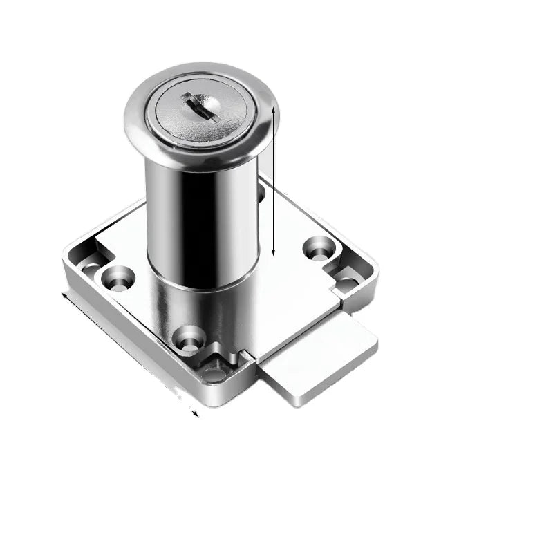 Novel Household Zinc Alloy Closet and Drawer Lock Waterproof for Kitchen Bedroom and Villa Furniture Cabinet Desk Drawer Lock