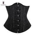 Jacquard Waist Trainer Corset for Women Gothic 26 Robs Plus Size Shapers Firm Control Underbust Bustier Corset