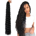 Ocean Wave Braiding Hair Deep Twist Crochet Hair Synthetic Deep Hair Bulk Crochet Braids Deep Wave Bulk