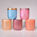 Set Packaging Skin Care Bottle Face Cream Jars Plastic Bowl Body Cream Cosmetics Container 50g 100g 150g Customized PET Screw
