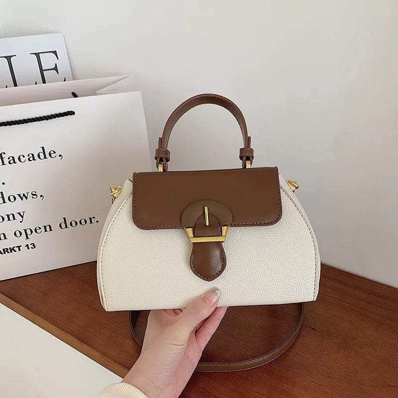 Twinkle Fashion PU Leather Purses for Women Ladies Designer Small square Versatile Popular One Shoulder Crossbody Bag
