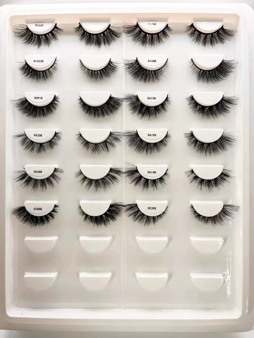 3d Mink Lashes Wholesale Vendor New Eyelashes Style Cat Eye Mink Lash Half Lash Professional Eyelash Extension Supplies