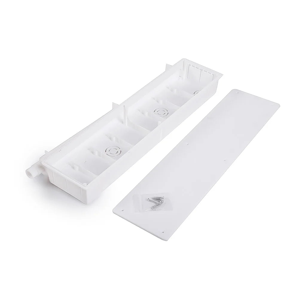 HVAC System Embedded Pre-Installation Box Air Conditioning Parts with White Color