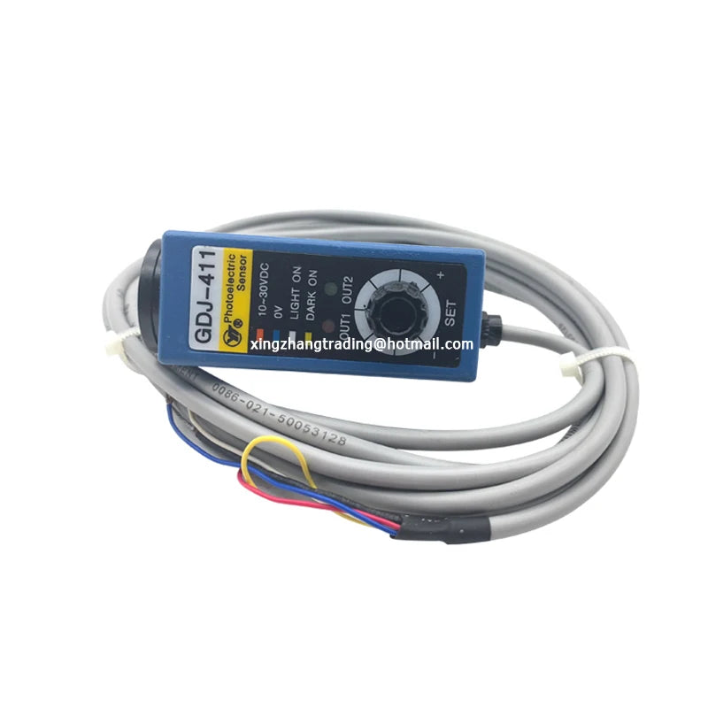 AISET GDJ-411 Color Mark Sensor for Packing Machine High Sensitivity Photocell Eye