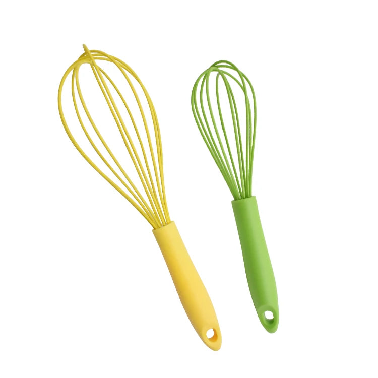 Baking Accessories Silicone Egg Whisk for Kitchen Baking&Cooking Utensil Easy to Whisk the Egg Whites to Soft Peaks