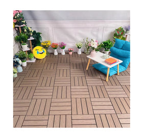 Waterproof Outdoor Flooring Diy Wood Composite Floor Interlocking Outdoor Decking Flooring