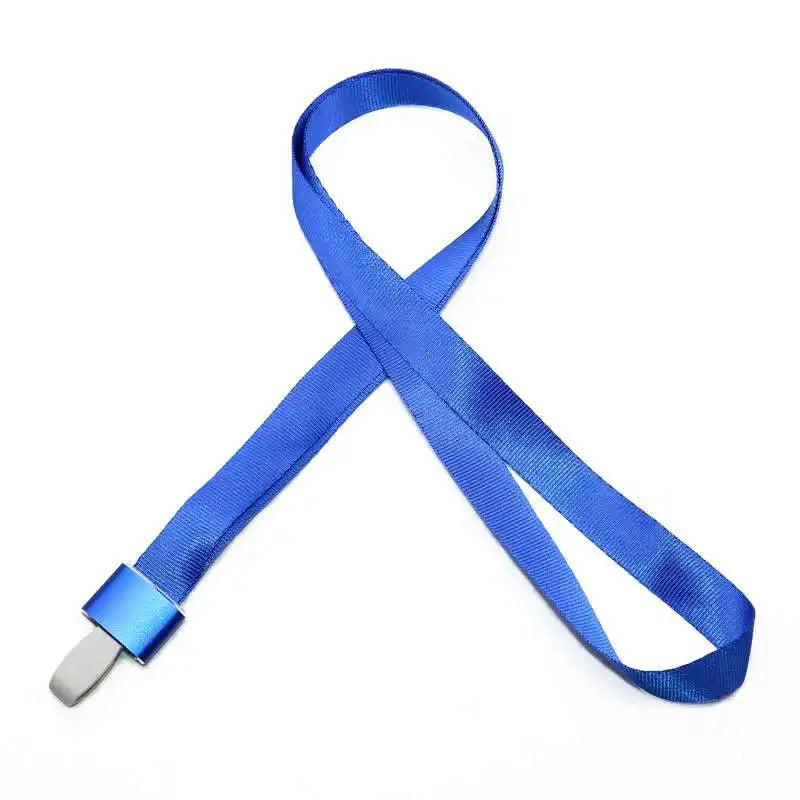 Creative Plastic Card Holder with Certificate Lanyard for Office and School Workers Polyester Lanyard