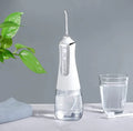 2in1 Electric Flosser 300ML Capacity 3 Modes 5 Jet Tips Waterproof Oral Irrigator Custom