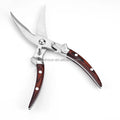 Hot Sale Multi-Function Kitchen Scissors Seafood & Bone Cutting Scissors with Pakka Wood Handle Kitchen Accessories
