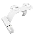 Phito OEM/ODM Non-Electric Self-Cleaning ABS Plastic Bidet Toilet Seat Attachment Dual Retractable Nozzles Floor Mounted