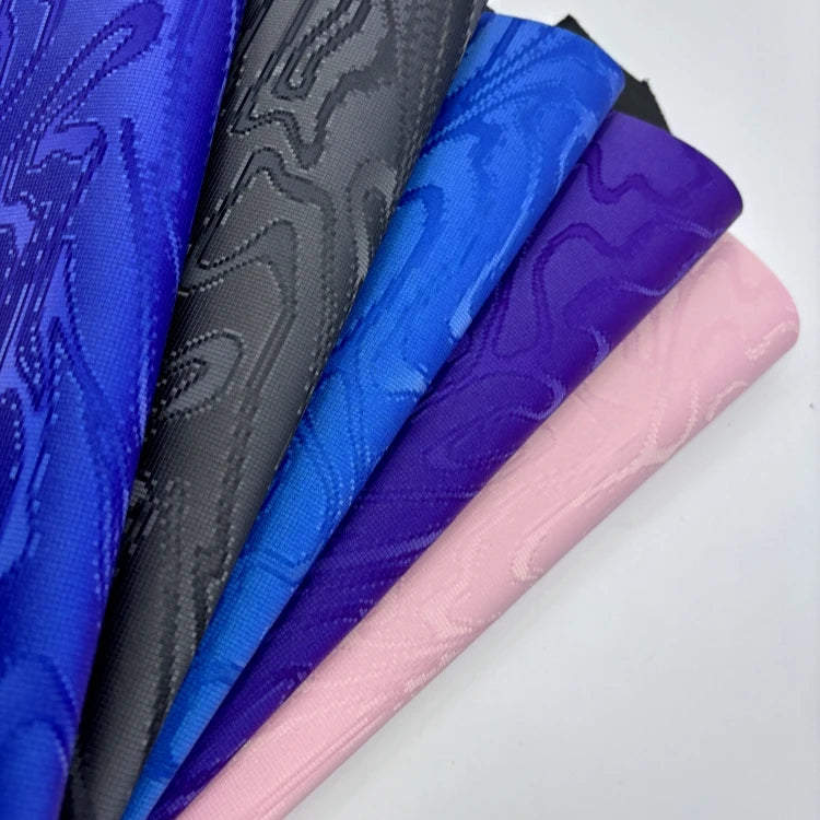 Unique Design New Arrival High Quality Water Resistant  PU Synthetic Leather 3D Universe Vinyl for Crafts