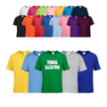 Wholesale Kids Children T Shirt Low MOQ 180gsm Custom Cute Cartoon Printing Children's Cotton T-Shirts for Boys Girls Kids