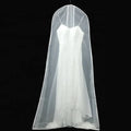 Wholesale Organza Dust-Proof Transparent Garment Bags for Bride Gown and Wedding Dress Storage Open Closure