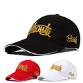 Fitted 6 Panel Sports Caps Supplier Custom 3D Embroidered Logo Profile Baseball Hat for Outdoor
