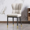 BST Modern Furniture Nordic Leather Metal  Indoor Wholesale Room Home Furniture Modern Restaurant Gold Luxury Dinning Chairs