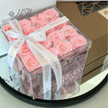 Christmas  Valentine's Day Gift Slow Square Crystal Acrylic Preserved Rose Eternal Rose Gift Box