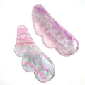 Diy christmas gift hot selling fluorite natural jade roller and gua sha for gift set MegaBDM