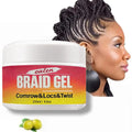 OEM Custom Logo Hair Braiding Gel Extra Hold No White and Anti-frizz Braid Hair Gel