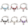 YL Fashion Five-Pointed Star and Butterfly Design Bracelet Creative Explosion Adjustable Charm Bracelet Stainless Steel