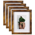 8x10 Picture Frame Brown Set of 6 Display Pictures 5x7 With Mat Picture Frame Wholesalers Large Picture Frame