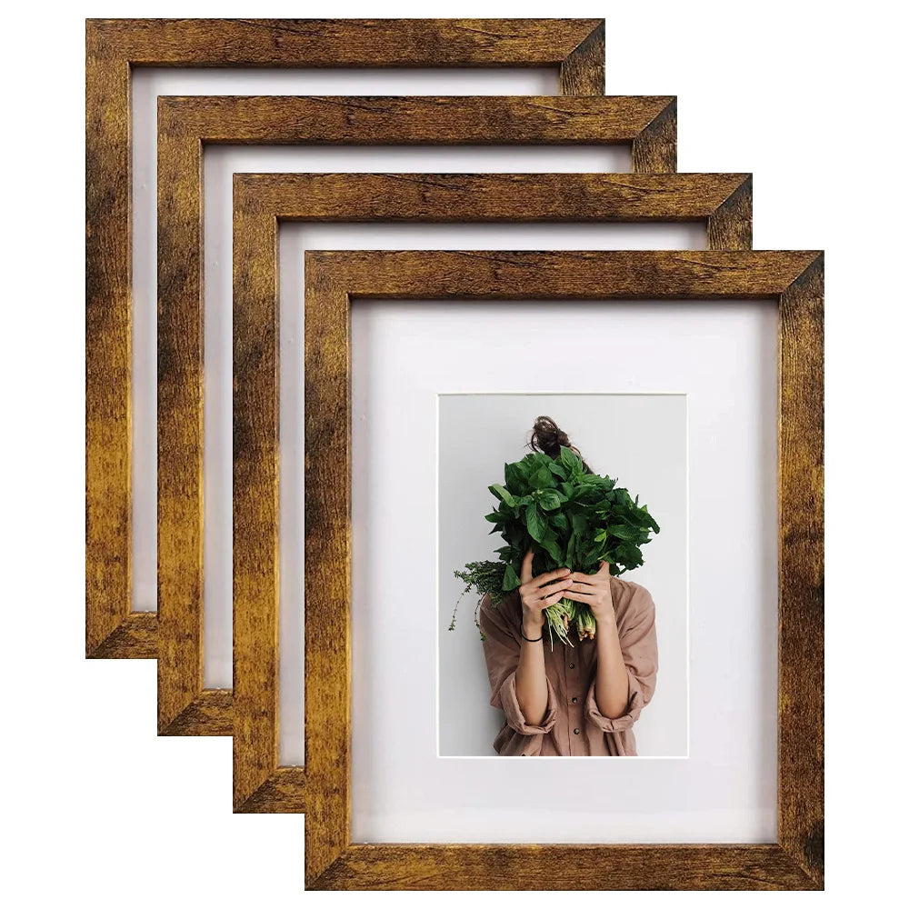 8x10 Picture Frame Brown Set of 6 Display Pictures 5x7 With Mat Picture Frame Wholesalers Large Picture Frame