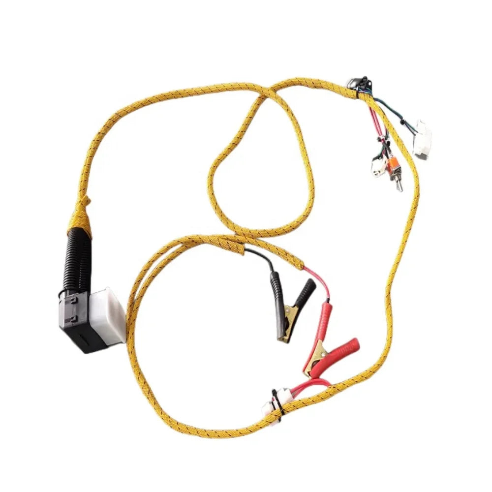For Excavator Parts Komatsu M11 Engine PC200 300 400-8 Startup Test Inspection Harness