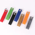Promotional Custom Print Designer Felt Wristlet Keychain Personalized Car Keychain