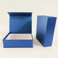 MU Factory Flip up Box Custom Logo Rigid Paper Flat Foldable Magnetic Gift Paper Box Clothes Shoe Cosmetic Gift Box