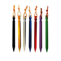 18CM Y Shape Camping Aluminum Tent Stakes  Tent Pegs Ground Stake