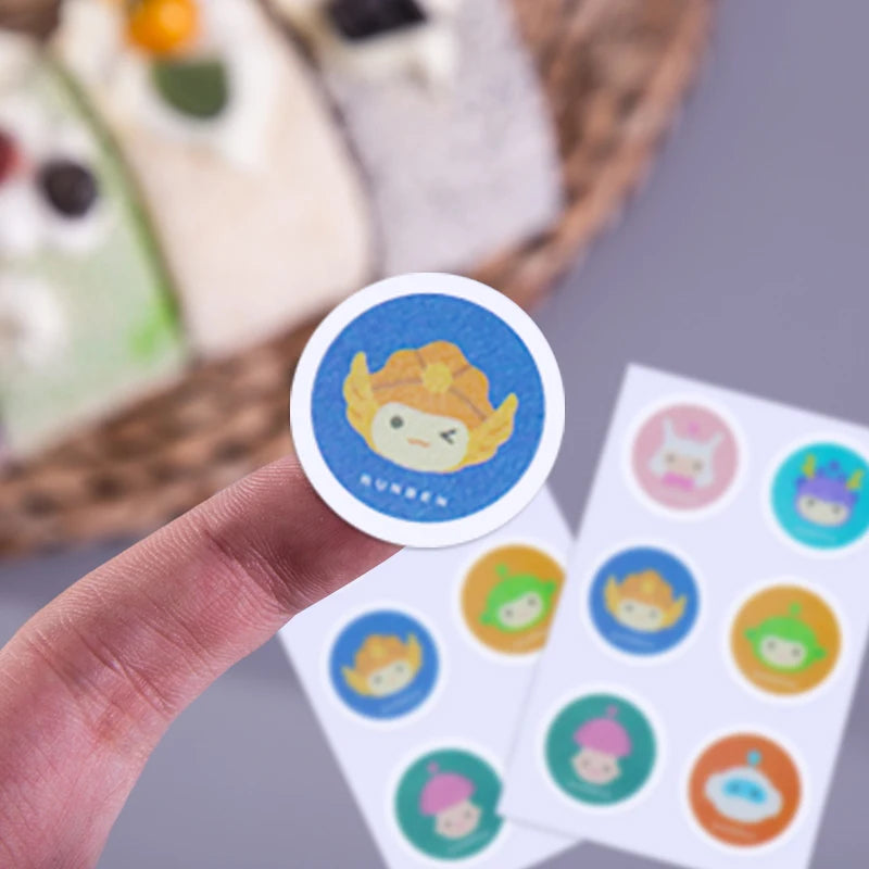 Custom Perfume Cartoon Sticker Fragrance Mas k Patch Scented Fun Stickers