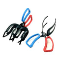 2024 Multifunctional Fish Gripper New Fishing Clamp with 3 Metal Fish Clips Alloy Pliers Holder Accessory