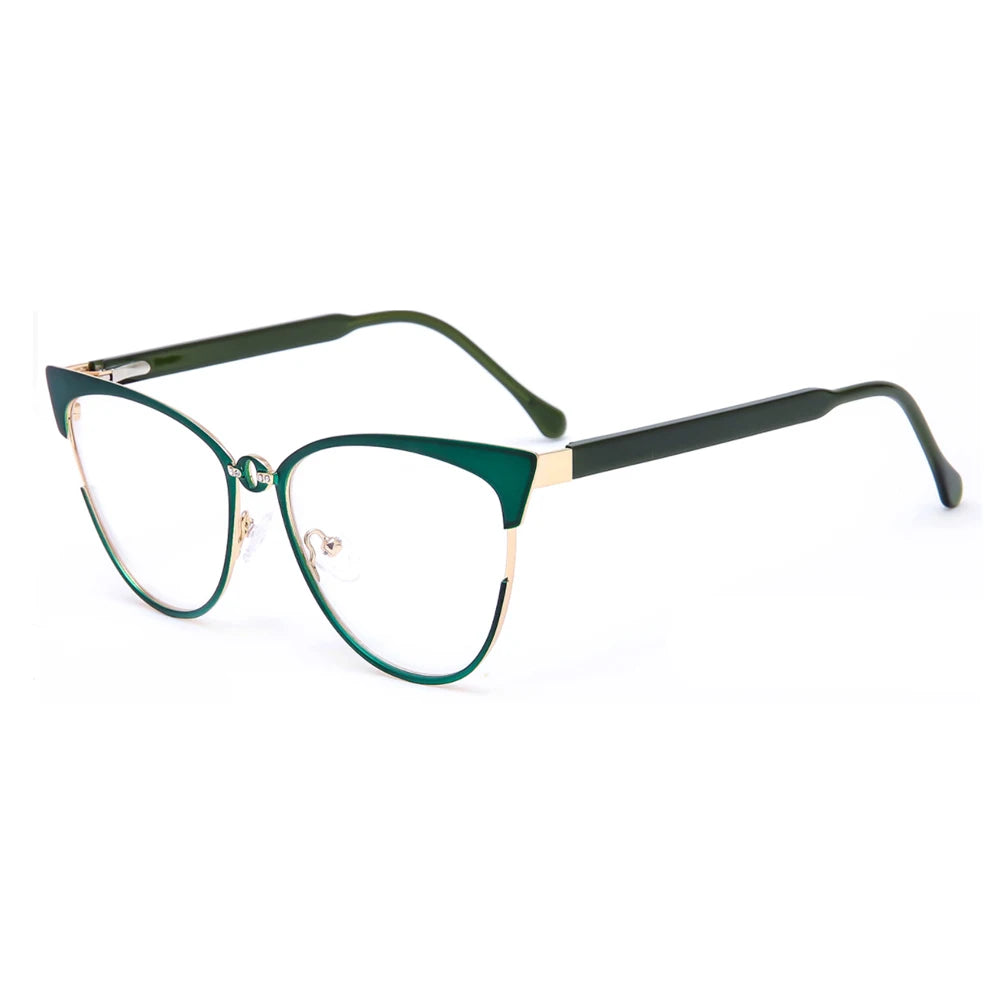 New Arriving Cat Eye Eyeglasses Frames Business Women Glasses Fashion Eyewear Female