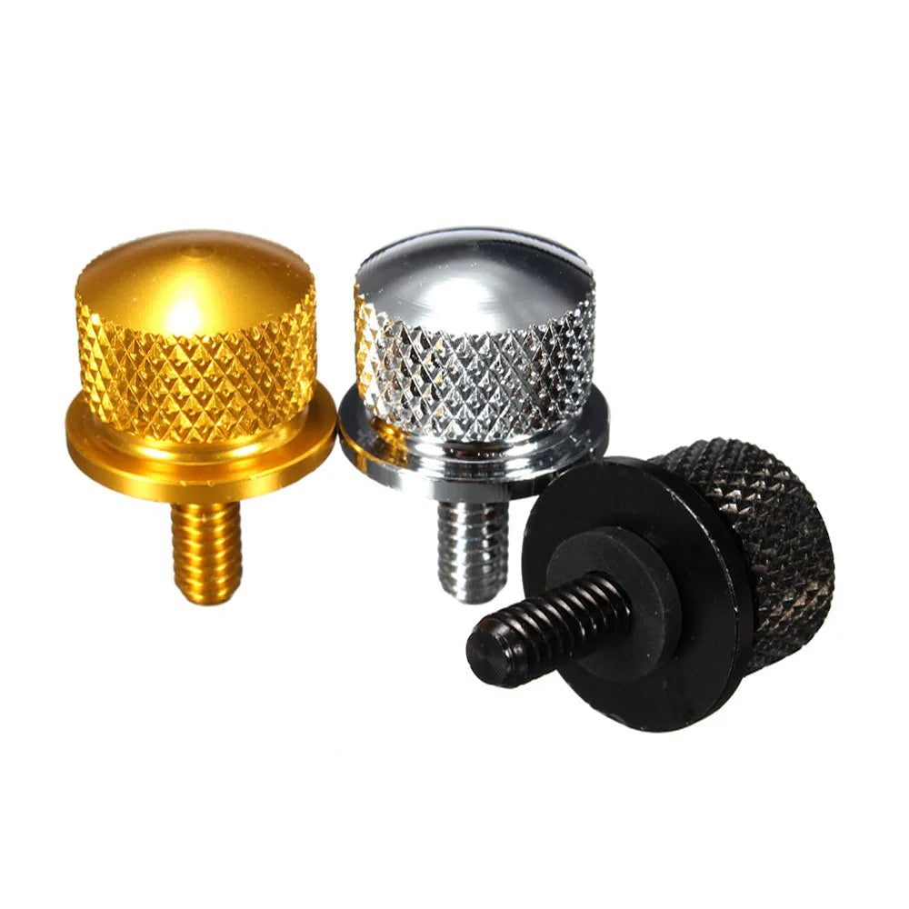 Customized M4 10mm Stainless Thumb Screw Mount Speaker Magnetic Wall Mounting Screws Anodized Billet Aluminum 3 Colors