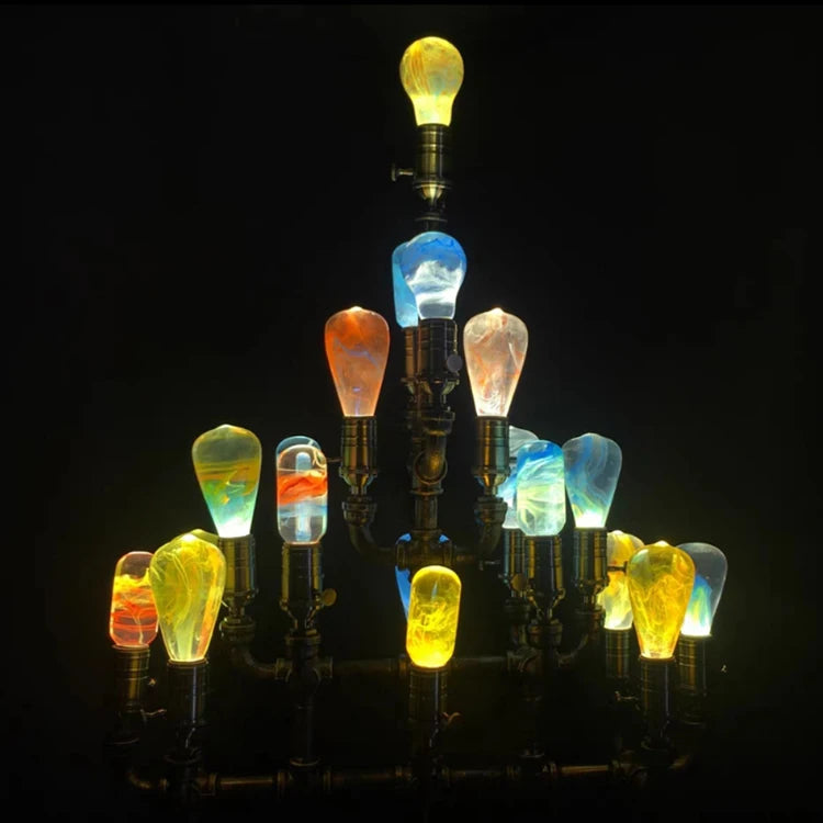 JAIYI Factory Direct Sale Aesthetic Lamp Waterproof Bulb Modern Art Light Bulb for Outdoor Christmas Decoration Patio Decoration