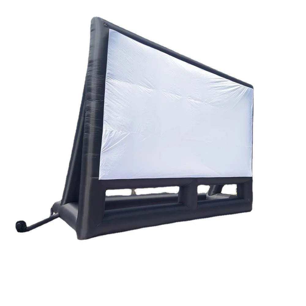 16:9 Airtight Inflatable Outdoor Theater Projector Screen 3x2m Inflatable Cinema Inflatable TV Projector Movie Screen